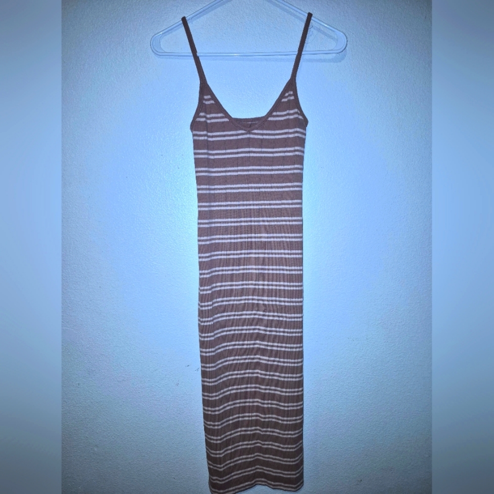 Wild Fable body con slit dress